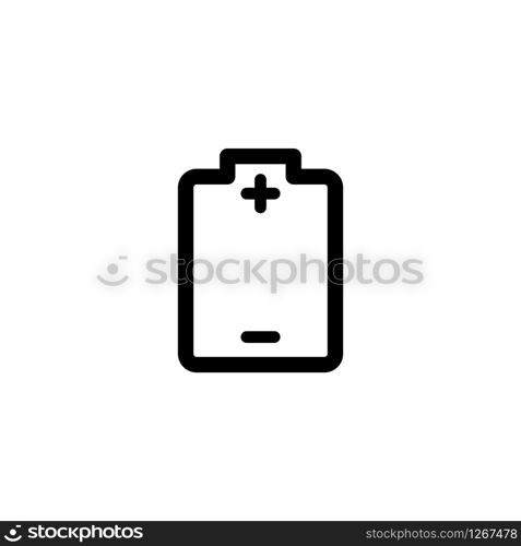 Battery icon design vector template