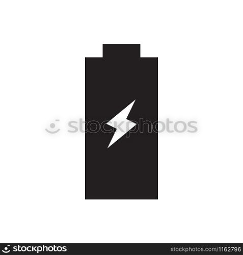 Battery icon graphic design template vector illustration. Battery icon graphic design template vector