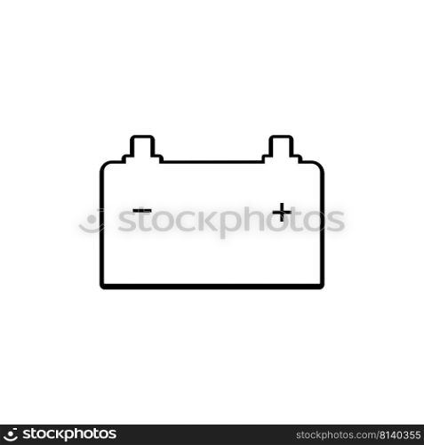 battery icon logo illustration design
