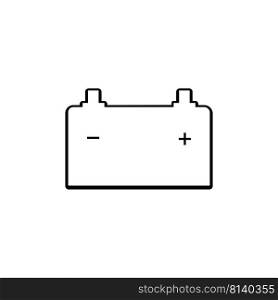 battery icon logo illustration design