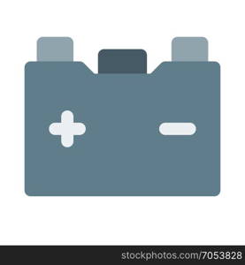 battery icon on isolated background