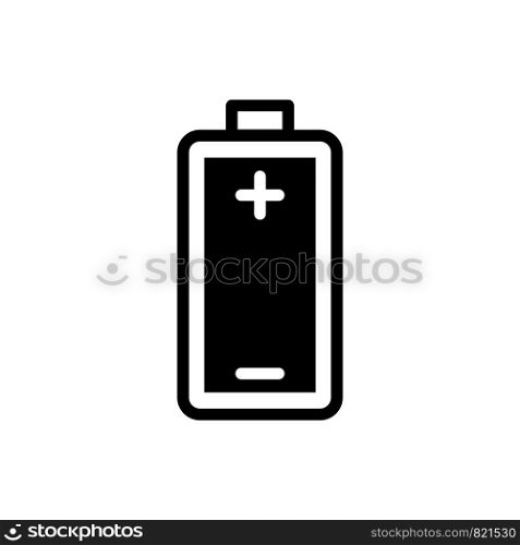 Battery icon vector design template