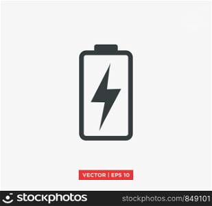 Battery Icon Vector Illustration