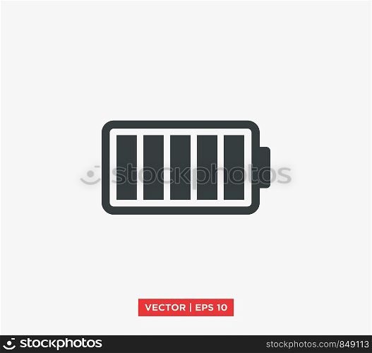 Battery Icon Vector Illustration