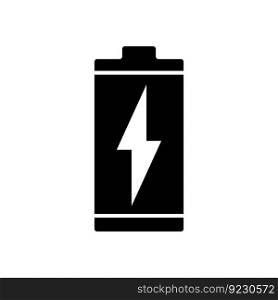 battery icon vector illustration logo design