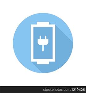 Battery Icon with Charge Level. Sign and Symbol. Battery Icon with Charge Level. Sign and Symbol.