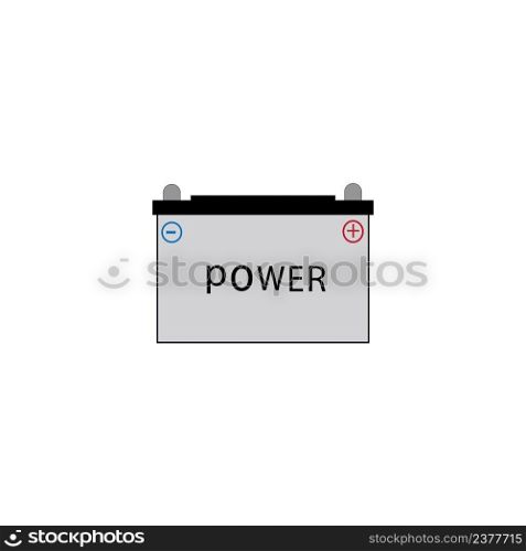 battery logo icon vector design template