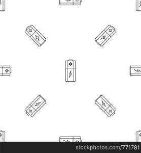 Battery pattern seamless vector repeat geometric for any web design. Battery pattern seamless vector