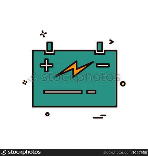 battery power jumper icon vector design
