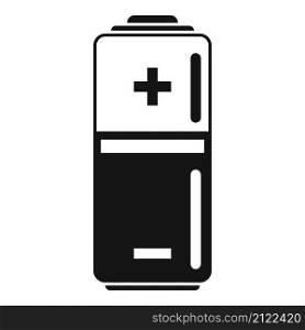 Battery service icon simple vector. Full energy. Charge phone. Battery service icon simple vector. Full energy