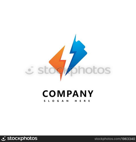 Battery Vector icon design illustration Template