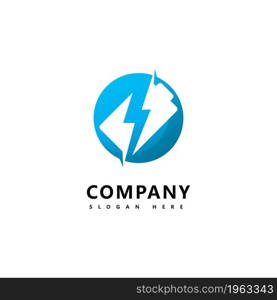 Battery Vector icon design illustration Template