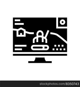 battle royale video game glyph icon vector. battle royale video game sign. isolated symbol illustration. battle royale video game glyph icon vector illustration
