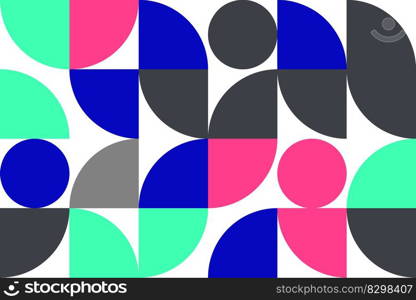Bauhaus abstract geometrick pattern background. Modern Art pattern. Abstract vector pattern design for web banners.. Bauhaus abstract geometrick pattern background. Modern Art pattern. Abstract pattern design for web banners.
