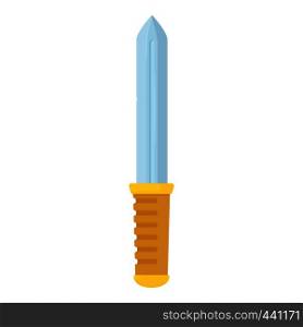 Bayonet knife icon. Cartoon illustration of bayonet knife vector icon for web. Bayonet knife icon, cartoon style
