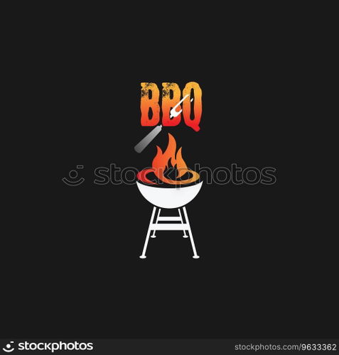 bbq logo vector