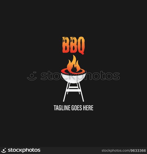 bbq logo vector
