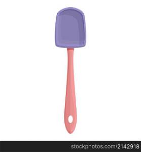 Bbq spatula icon cartoon vector. Grill spoon. Food tool. Bbq spatula icon cartoon vector. Grill spoon