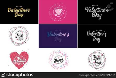 Be My Valentine Valentine’s holiday lettering for greeting card