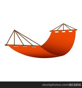 Beach hammock icon. Realistic illustration of beach hammock vector icon for web design. Beach hammock icon, realistic style