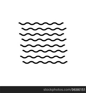 beach icon vector template illustration logo design