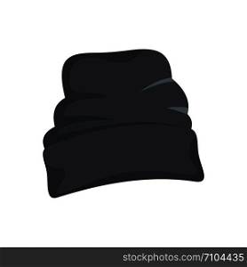 Beanie hat icon. Flat illustration of beanie hat vector icon for web design. Beanie hat icon, flat style