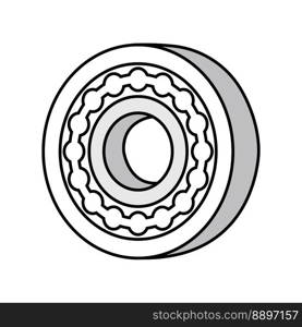 bearing icon logo vector design template