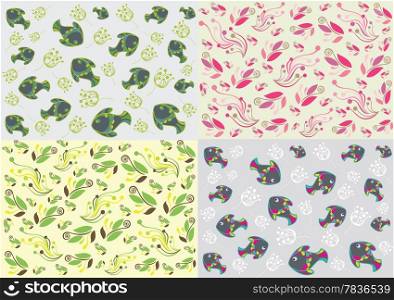 Beautiful abstract floral background- Great for textures and backgrounds for your projects!