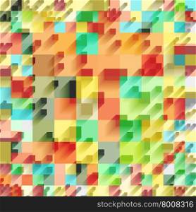 Beautiful colorful grid. Geometry vector background. Template for style design. Lowpoly vector illustration. Used transparency layers of background