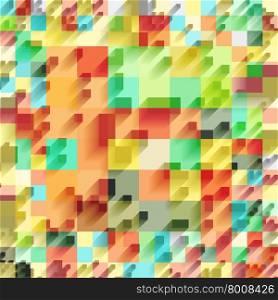 Beautiful colorful grid. Geometry vector background. Template for style design. Lowpoly vector illustration. Used transparency layers of background