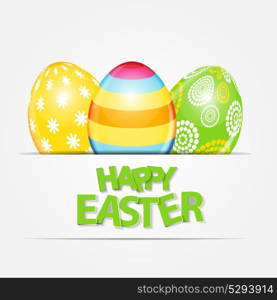 Beautiful Easter Egg Background Vector Illustration EPS10. Beautiful Easter Egg Background Vector Illustration