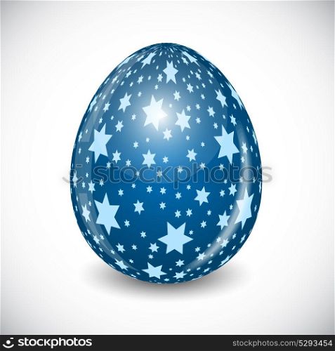 Beautiful Easter Egg Isolated Vector Illustration EPS10. Beautiful Easter Egg Vector Illustration