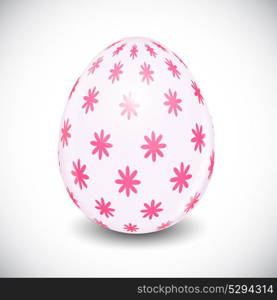 Beautiful Easter Egg Isolated Vector Illustration EPS10. Beautiful Easter Egg Vector Illustration