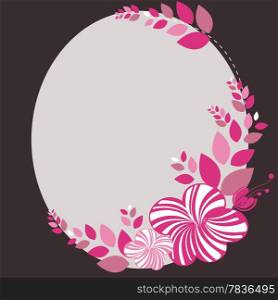Beautiful floral abstract background in soft pink and brown- Great for textures and backgrounds for your projects!