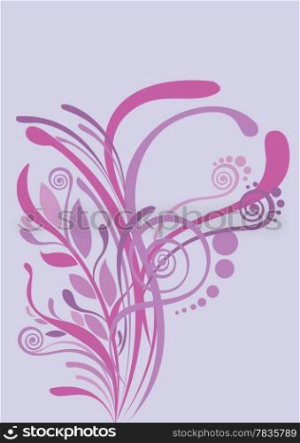 Beautiful floral abstract background in soft pink and lavender Great for textures and backgrounds for your projects!