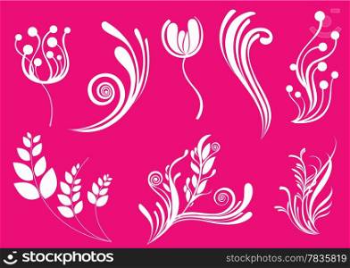 Beautiful floral abstract background in soft pink and white Great for textures and backgrounds for your projects!