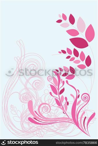 Beautiful floral abstract background in soft pink Great for textures and backgrounds for your projects!