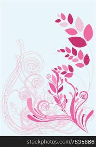 Beautiful floral abstract background in soft pink Great for textures and backgrounds for your projects!