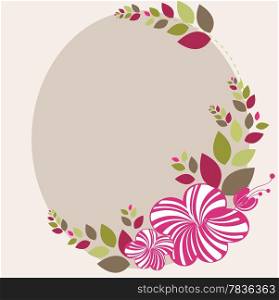 Beautiful floral abstract background in soft white, pink and green- Great for textures and backgrounds for your projects!