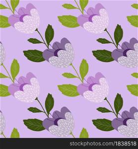 Beautiful flowers seamless pattern. Botany texture. cute Floral wallpaper. Decorative ornament. Elegant design. For fabric, textile print, wrapping, cover. Vintage romantic vector illustration.. Beautiful flowers seamless pattern. Botany texture. cute Floral wallpaper.