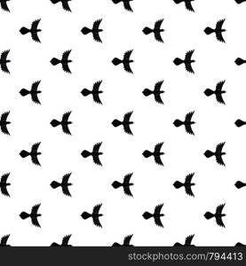 Beautiful magpie pattern seamless vector repeat for any web design. Beautiful magpie pattern seamless vector