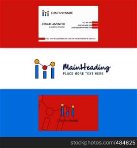 Beautiful Positions Logo and business card. vertical Design Vector