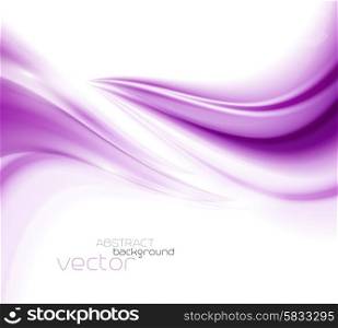 Beautiful Purple Satin. Drapery Background, Vector Illustration