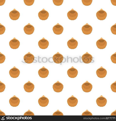 Beautiful shell pattern seamless vector repeat for any web design. Beautiful shell pattern seamless vector
