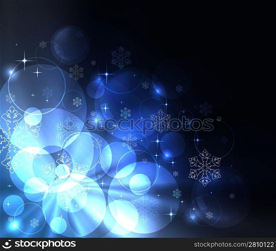 beautiful snowflake background,