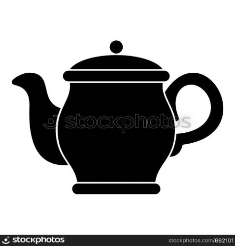 Beautiful teapot icon. Simple illustration of beautiful teapot vector icon for web. Beautiful teapot icon, simple style