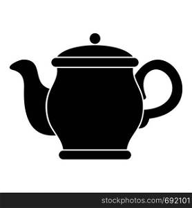 Beautiful teapot icon. Simple illustration of beautiful teapot vector icon for web. Beautiful teapot icon, simple style