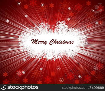 Beautiful vector Christmas (New Year) background for design use