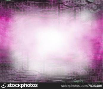 Beautiful watercolor background in soft magenta and grey Great for textures and backgrounds for your projects