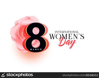 beautiful women’s day greeting design